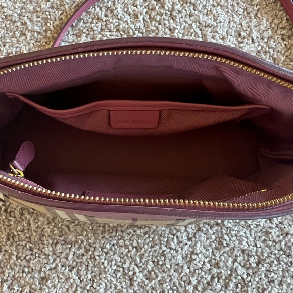 Burberry Haymarket bow tie cross body bag pink - Picture 6 of 9